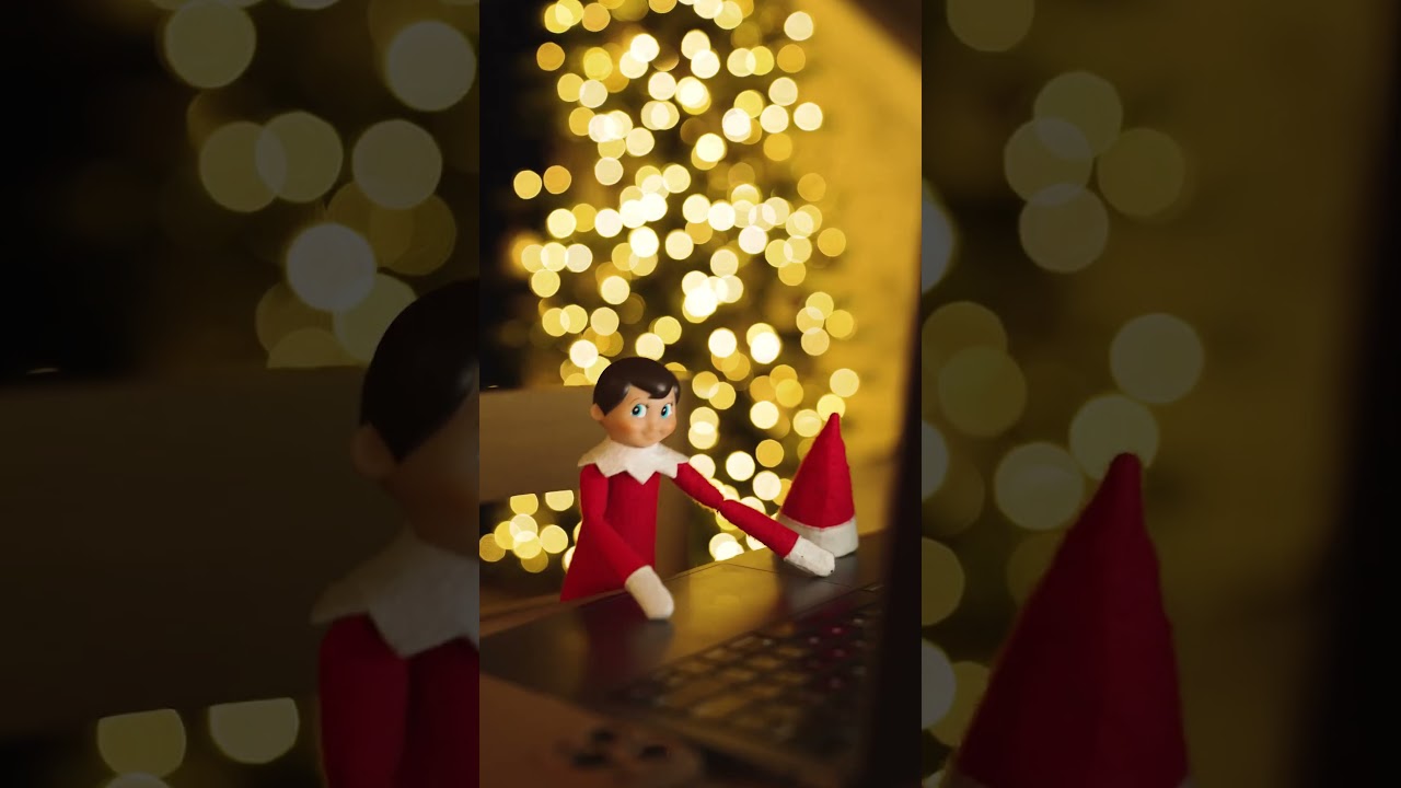 A short film about a little elf just wanting some love #shorts #elf #christmas #elfontheshelf