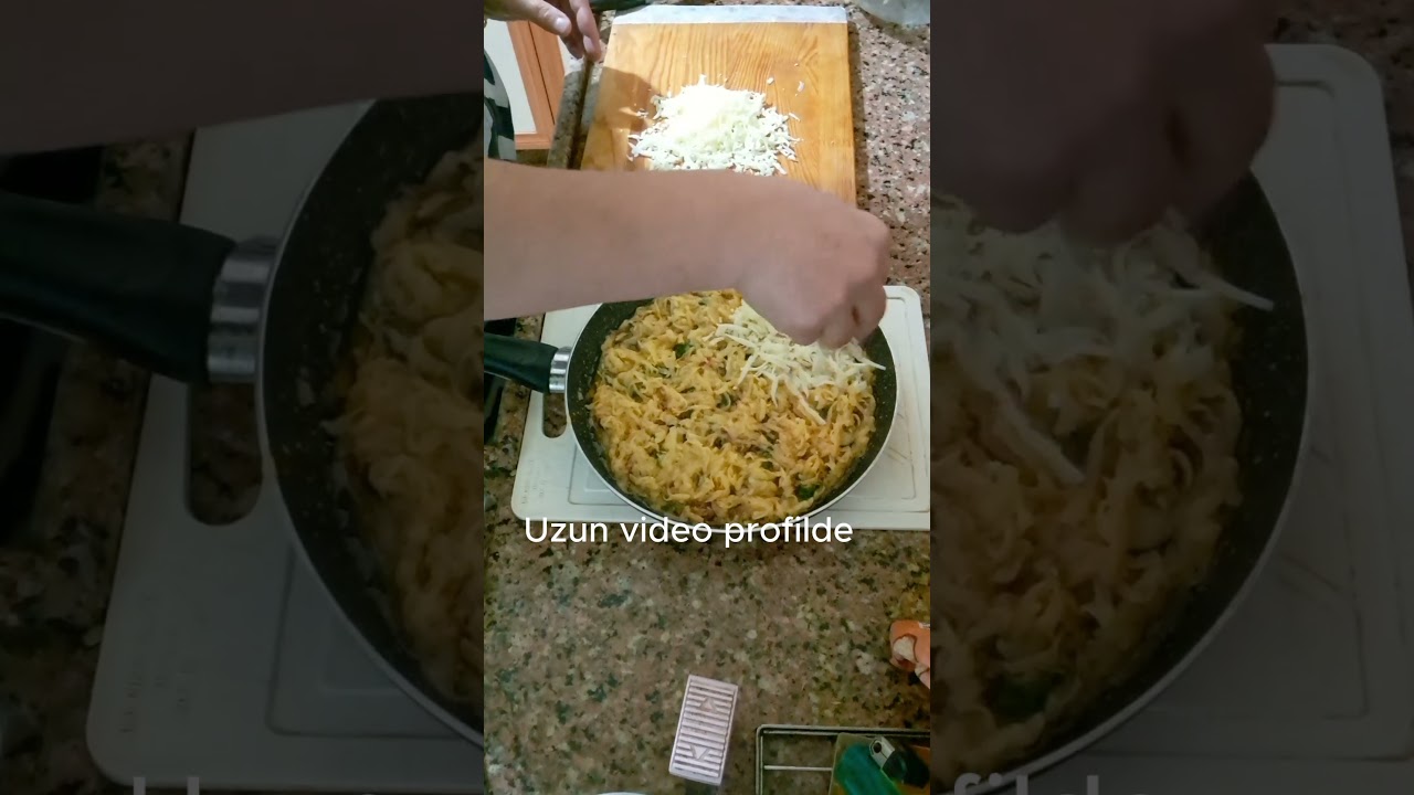 Kıymalı ve patatesli çok lezzetli yemek tarifi.