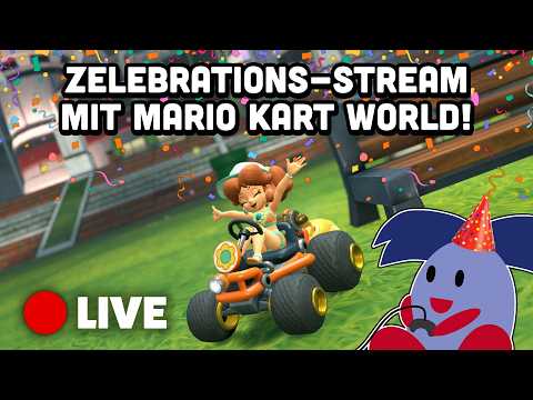 Zelebrierungs-Livestream (mit wohl Mario Kart World)! | LIVE