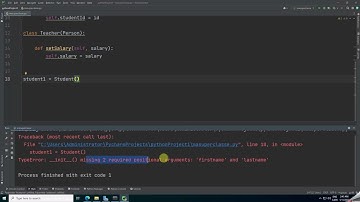 Explication des classes et de l