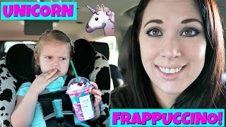 STARBUCKS UNICORN FRAPPUCCINO TASTE TEST AND SHOPPING FOR A NEW PET?!?