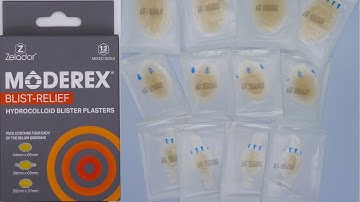 Moderex Blister Relief Plasters from Blisterhelp