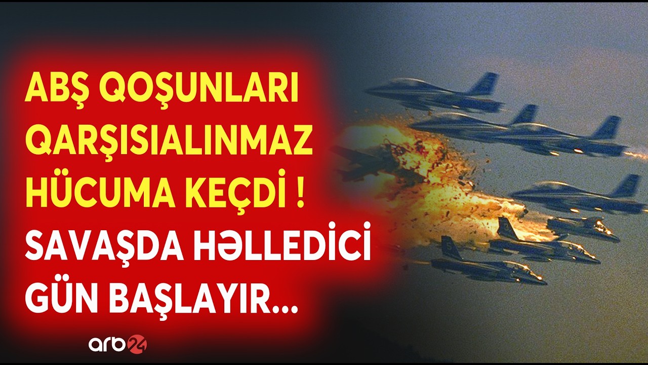 SON DƏQİQƏ! İran şəhərləri BOMBARDMAN EDİLİR - ABŞ HÜCUMLARI GENİŞLƏNDİRDİ - Təbrizə ZƏRBƏ ENDİRİLDİ