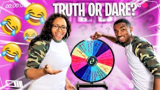 SPIN THE MYSTERY WHEEL CHALLENGE W/BOYFRIEND &amp; GIRLFRIEND!! (1 Spin = 1 Dare)