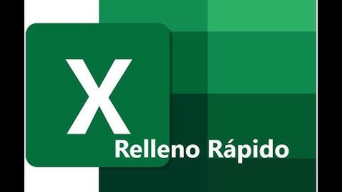 Excel. Píldoras Formativas: Relleno Rápido