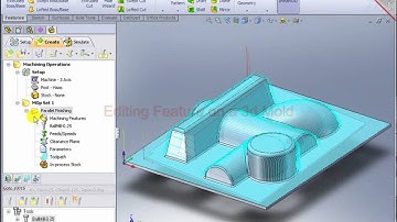 VisualMILL for SolidWorks - Editing a Feature and updating Toolpaths