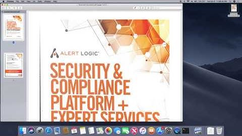 Create photo to pdf document directly from iPhone to Mac | Mac OS Mojave