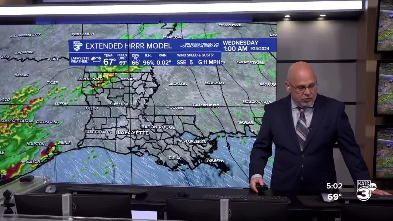Rob's Weather Forecast Part 1 5pm 01-23-24 - YouTube