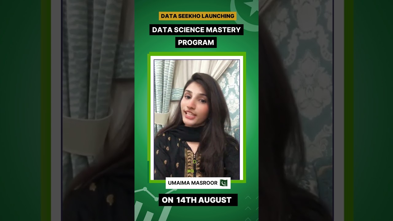 Data Seekho | Student Testimonials | Umaima Masroor