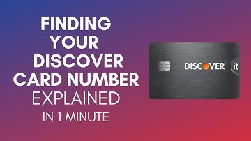How To Find Discover Card Number In 2024?
