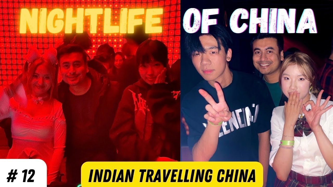 Indian exploring Wild Nightlife of Shanghai, China 🇨🇳 | Bar Street of Shanghai