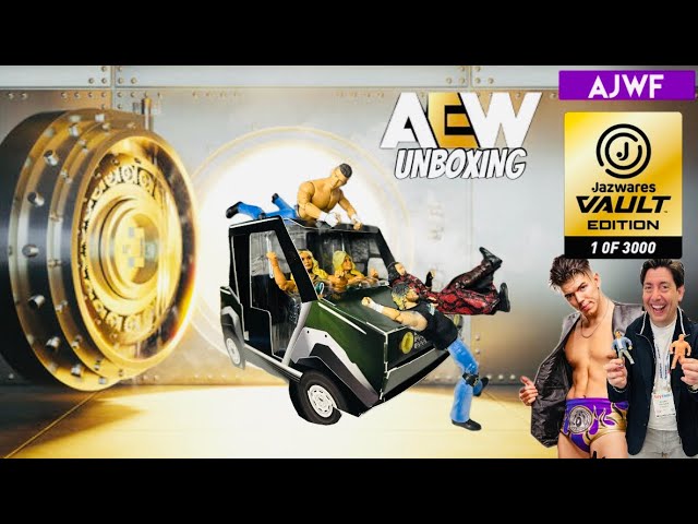 UNBOXING new figures | Sammy Guevara | Golf Cart AEW Archive 3