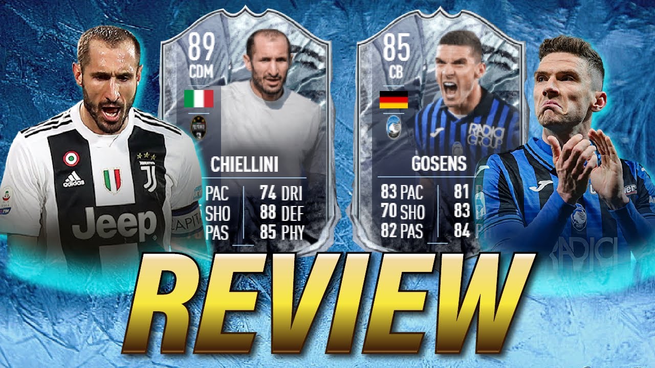 REVIEW de CHIELLINI FREEZE 89 🇮🇹  y GOSENS FREEZE 85 🇩🇪 FIFA 21❗❗|MEJORES DEFENSAS DE LA SERIE A 🤔💰?