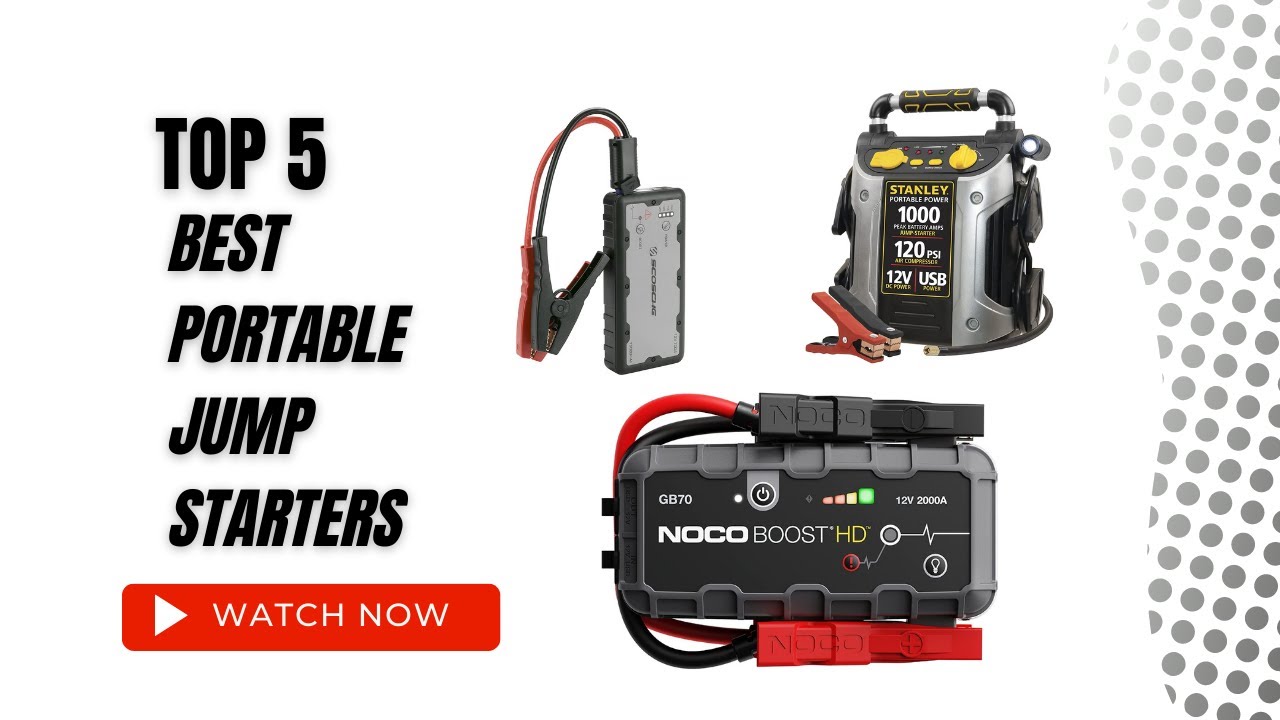 Best Portable Jump Starters On Amazon / Top 5 Product ( Reviewed & Tested ) YouTube