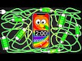 Overcharging phone battery 950399 2 minute timer bomb 