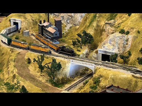 Scenic Ridge #8 Final Scenery, Ballast, Tunnel Portals, Landscape, and Rocks