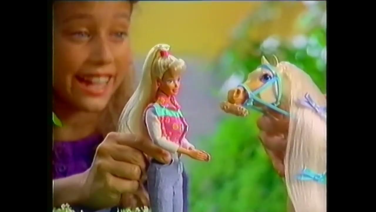 Barbie and Nibbles Horse commercial + WB Sponsor plug (December 1996