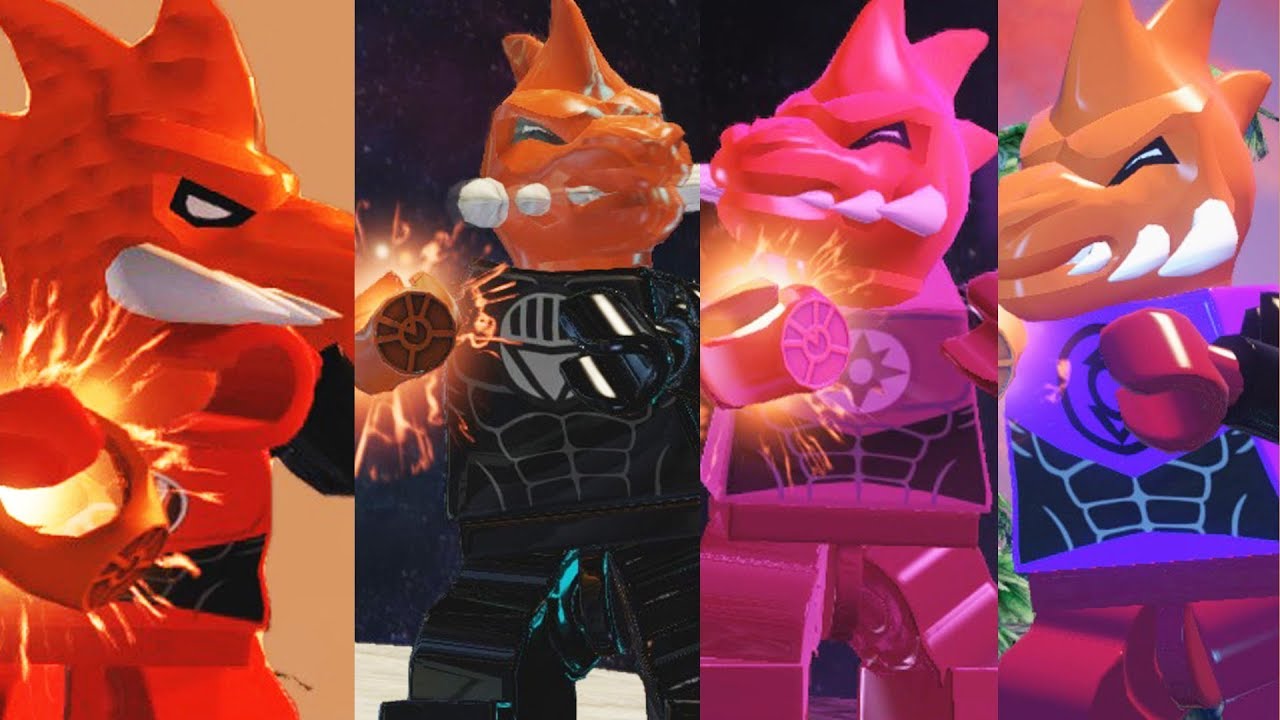 LEGO Batman 3 - ALL Lantern Corps Larfleeze! - YouTube