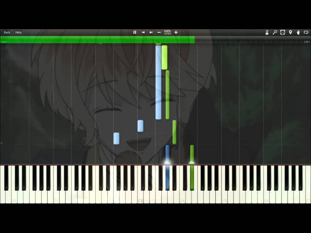 [Synthesia] Episode 1 BGM - Midnight Love ~ OST Track 2 (Piano) [Diabolik Lovers] class=