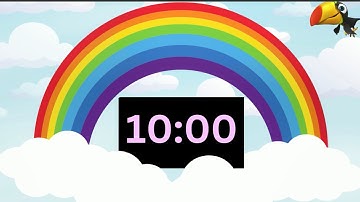 10 Minute Classroom Countdown Timer with Music and Progress Bar for Kids!