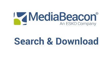 MediaBeacon DAM Search and Download