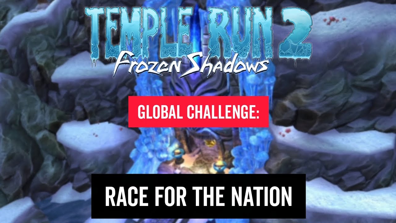 Temple Run 2, Frozen Shadows - Race for the Nation Challenge & get reward of the challenge