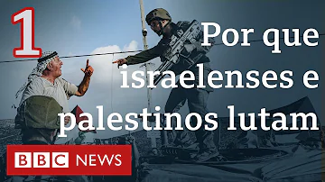 Qual o motivo do conflito entre judeus e palestinos?