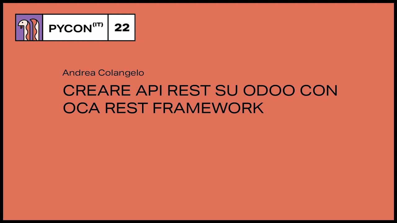 Image from Creare API REST su Odoo con OCA REST Framework
