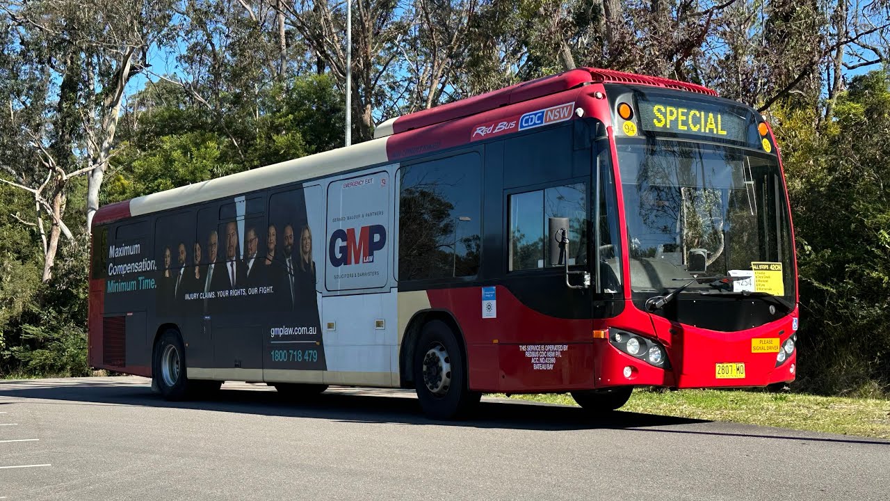 CDC NSW Red Bus Service Iveco Metro Custom Coaches CB80, 94