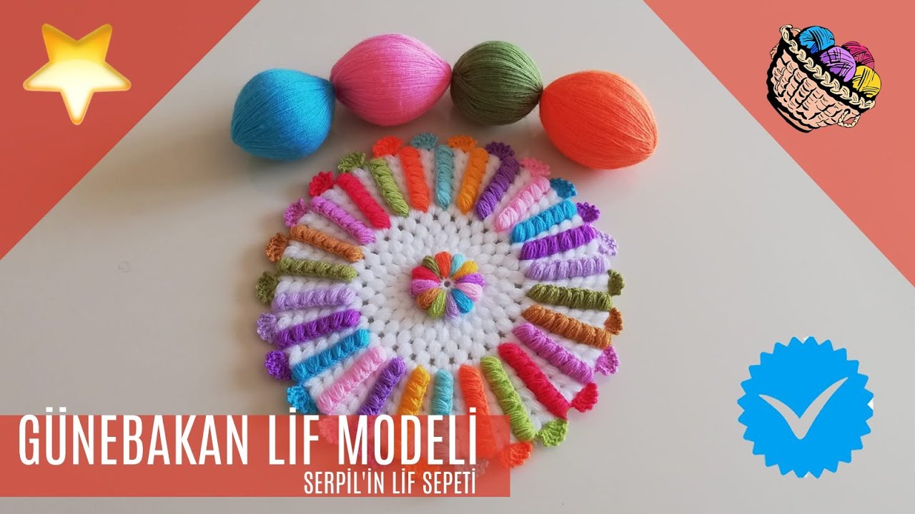 ✅ #2024 Renkleriyle Göz Alıcı‼️ En Güzel Çeyizlik Yuvarlak Lif Modeli ve Yapılışı ✅