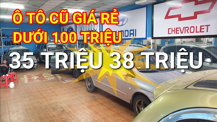 Ô tô giá 100 triệu