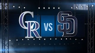 5/1/15: Padres score 14 runs in romp of Rockies