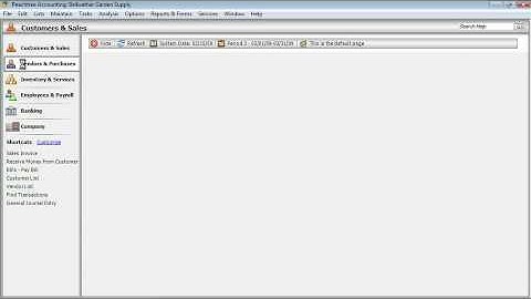 peachtree tutorial Chapter 1 INTRODUCTION TO PEACHTREE part2 Getting Oriented to Peachtree