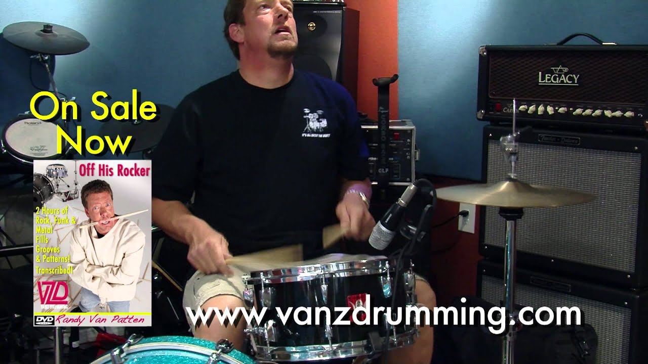 How to Play Drums Bass Drum Snare HiHat Solo Vanz Drumming YouTube