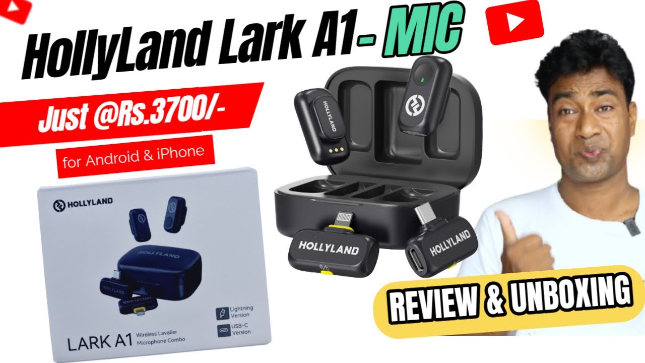 【数量限定】Hollyland (LARK A1 Duo) Wireless M ?media_id=3888888481133507965