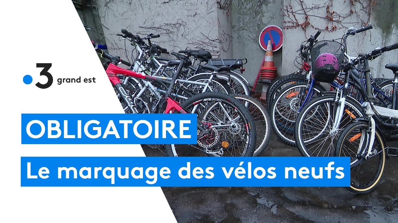 Vélo : contre le vol, le marquage est désormais obligatoire