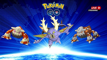 Bug Out Event with Heatran & Mega Pinsir Raids! Pokemon Go IRL!!!