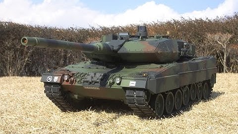 1:16 RC Tamiya #56020 Leopard 2A6 - FPVed Outdoor