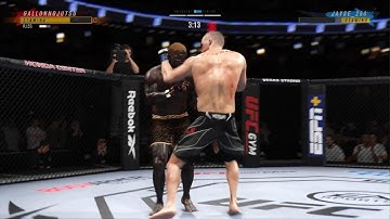 UFC 4 : This what delayed base netcode look like