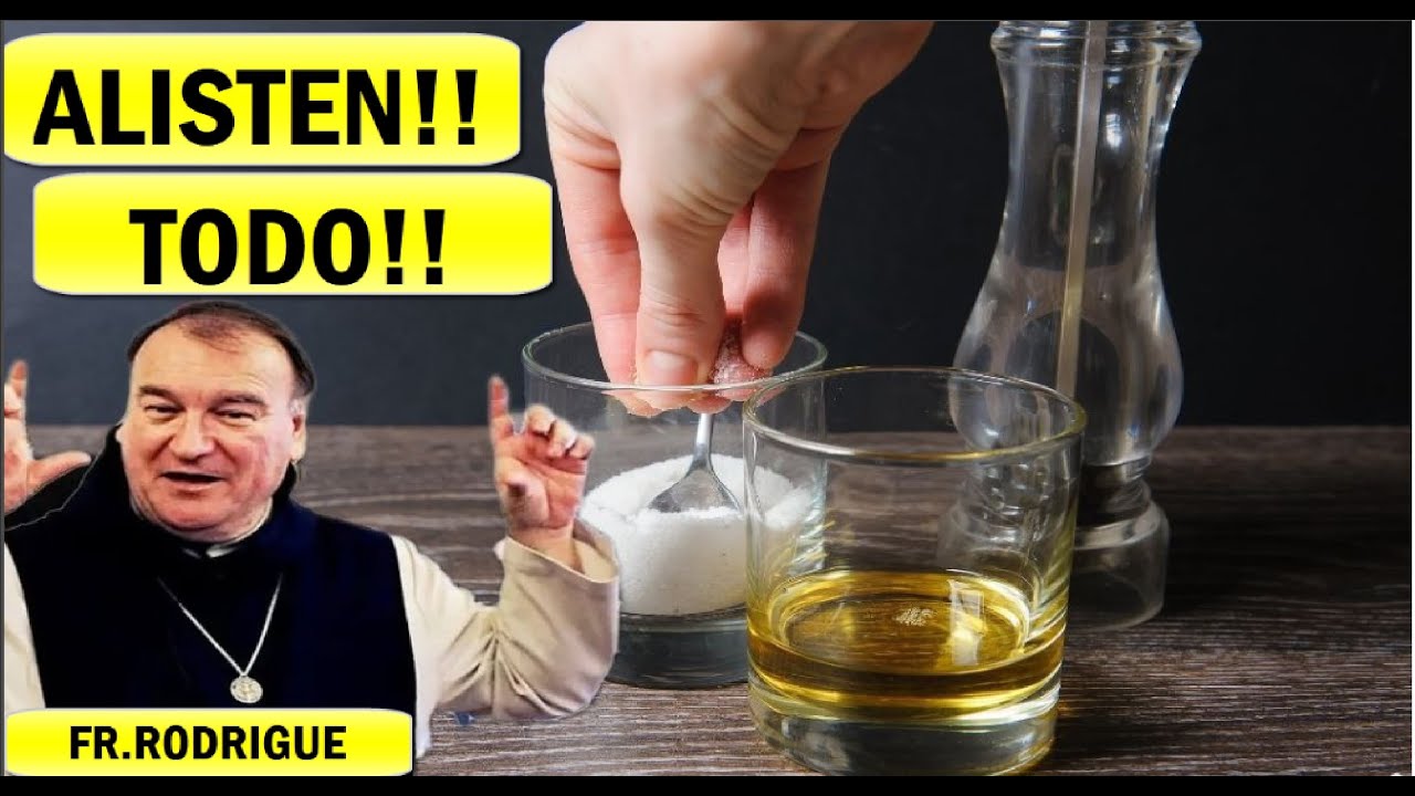 ¡ALISTA TODO! Bendición Exorcismo Padre Michel Rodrigue del AGUA, LA