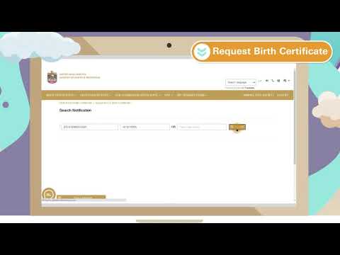 Issue of a Birth Certificate