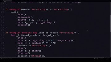 Rust Programming Map Iterator