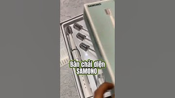 Bàn chải đánh răng tự động - Sạch gấp 10 lần so với bàn chải truyền thống!