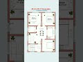 35x25 3BHK House Plan with Car Parking 🚗