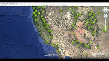 Locating Fishing Spots - Google Earth