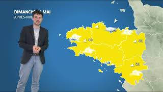 Bulletin météo pour le dimanche 24 mai 2026