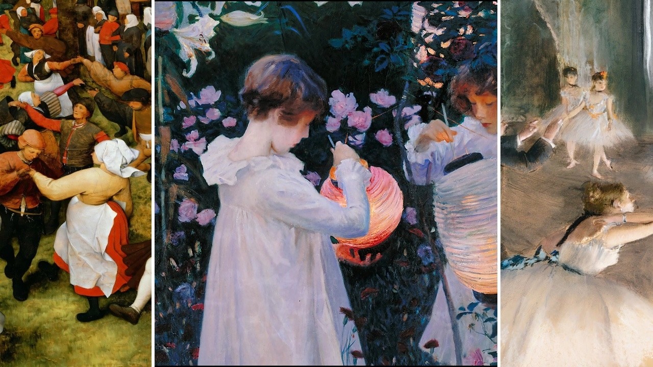 Masterpieces TV — Silent Art Gallery · August 22 Morning | Carnation Lily Lily Rose… & others