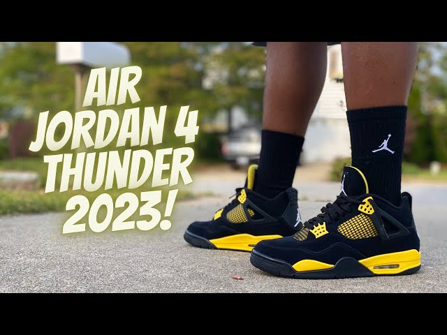 Air Jordan 4 Retro 'Thunder' (2023) – Reborn.