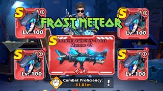 Zombie Waves | New Weapon Rocket Launcher Frost Meteor Gameplay screenshot 5