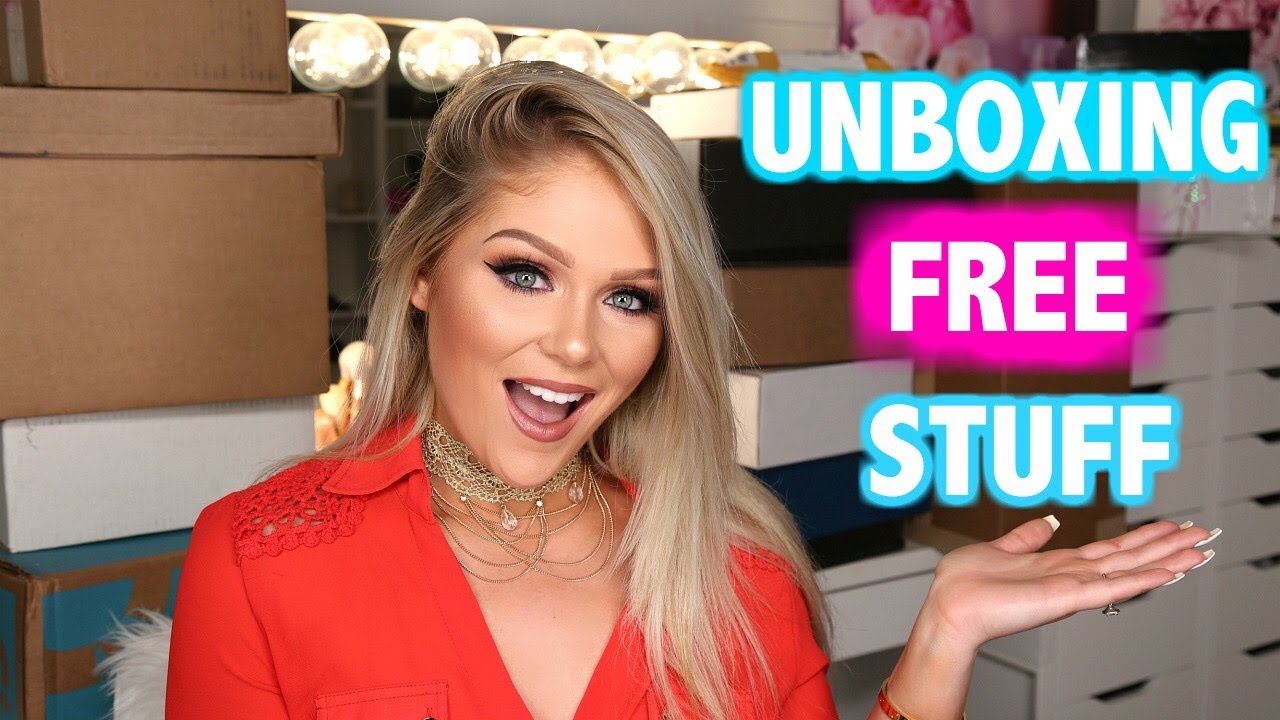 FREE MAKEUP BEAUTY GURUS GET | HUGE PR UNBOXING